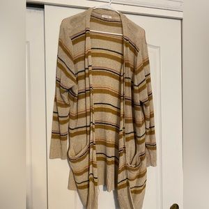 Maurice’s light weight striped cardigan